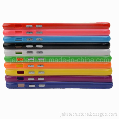 5.5 Inch for iPhone 6 Plus Solid Color Bumper Plastic Case